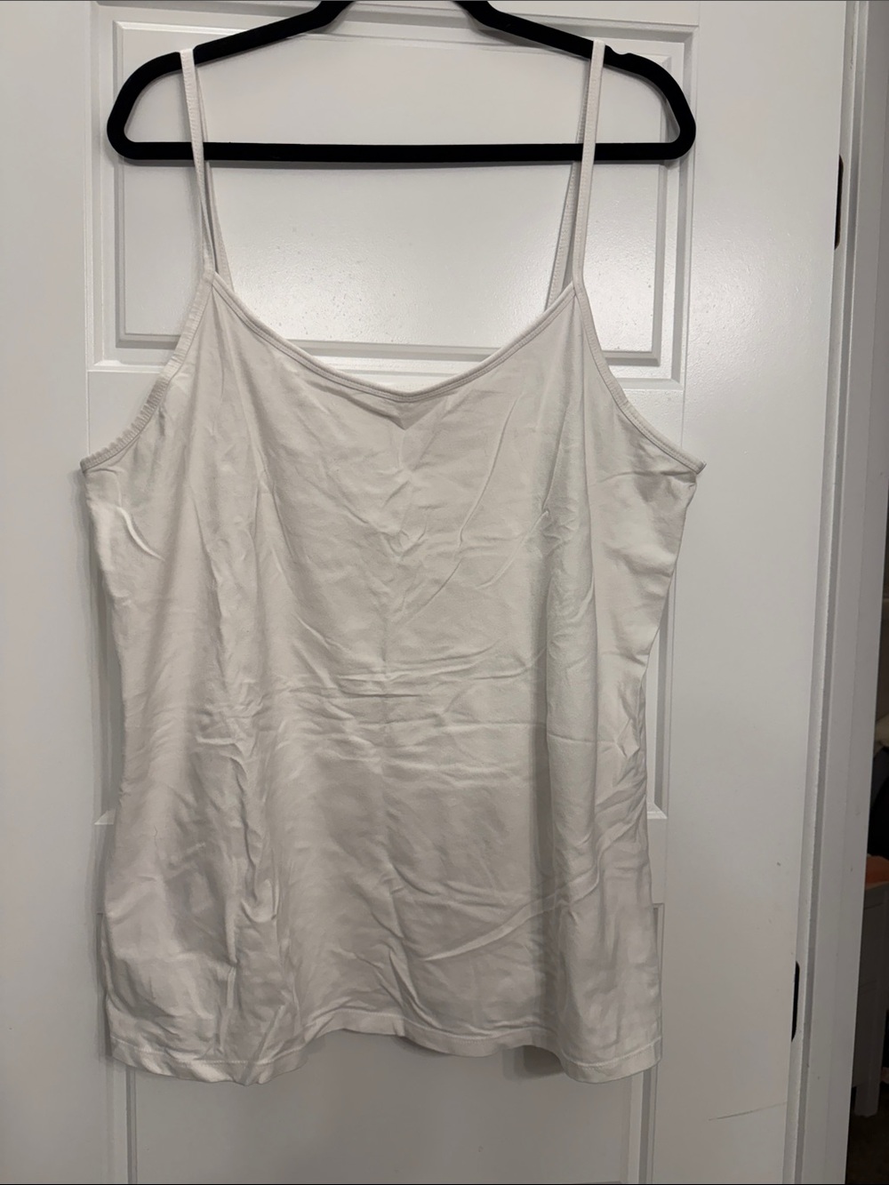 Classic White Spaghetti Strap Camisole